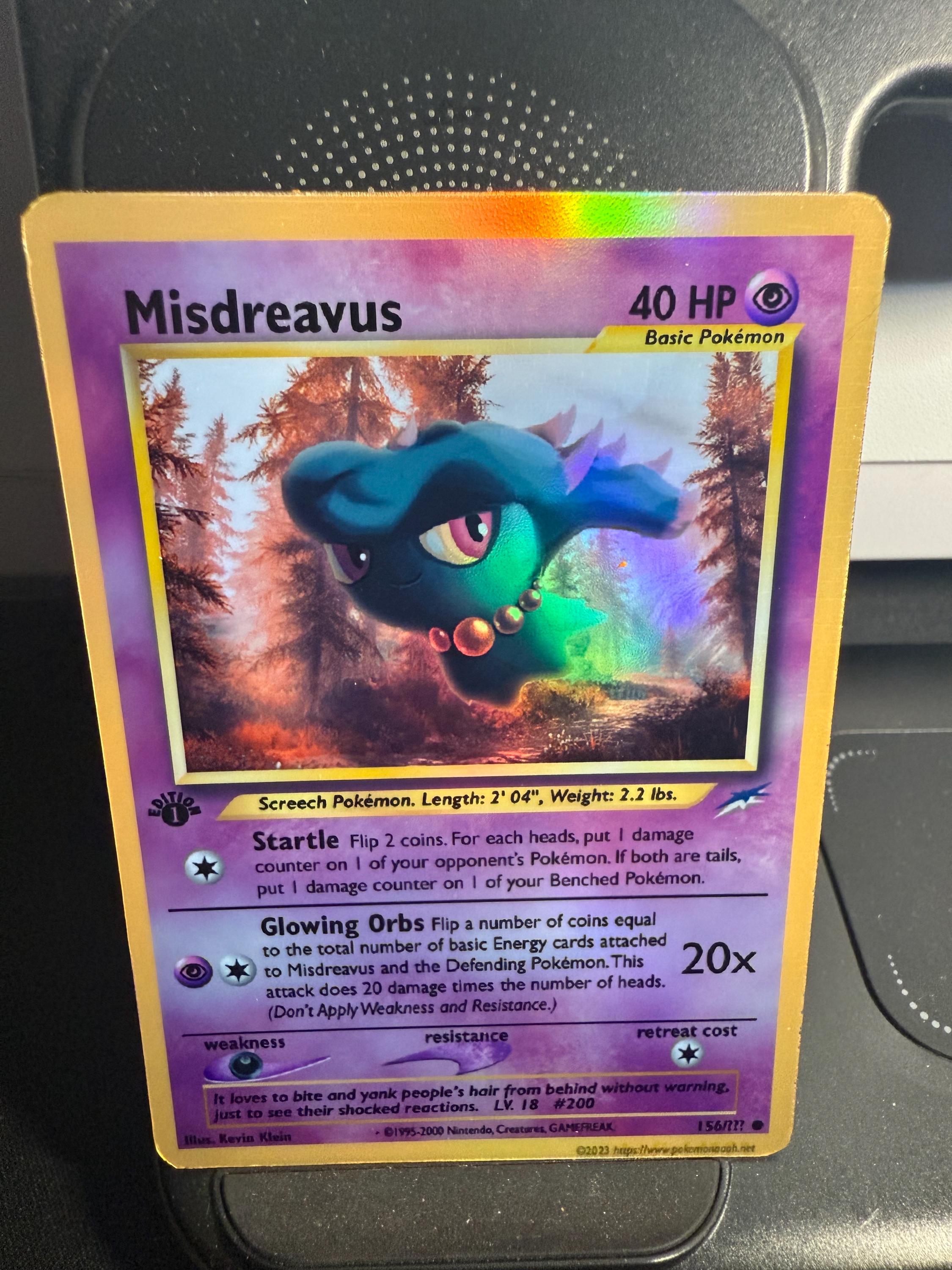 pokemon misdreavus card - Mega Evolution - Inferno X - then have your opponent shuffle that card into his or her deck {067/193}Misdreavus (Ball Mirror) | Japanese