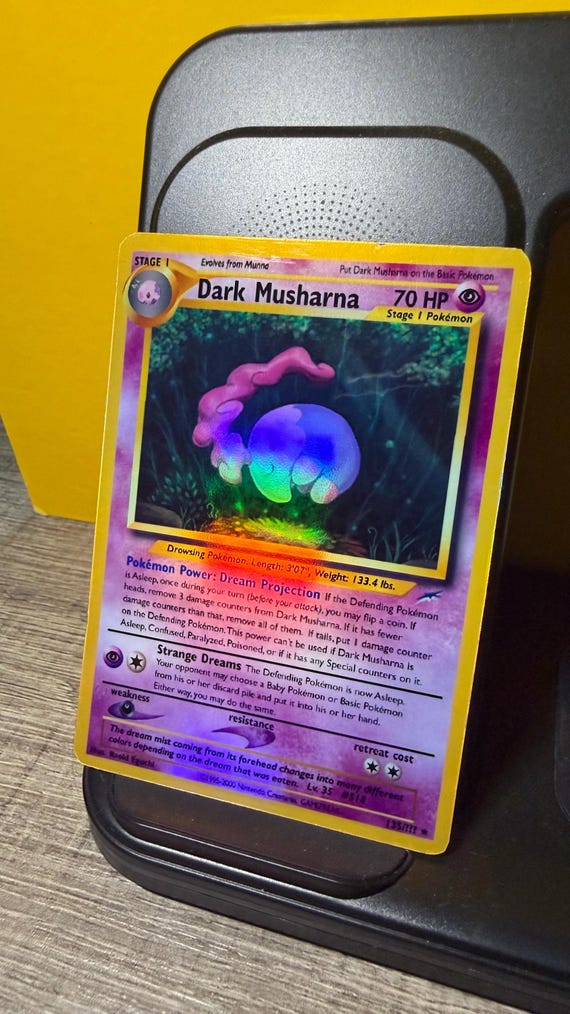 musharna pokemon card (117/086)  PokeGuard Colorless Retreat Cost Musharna Pokmon card 2011 Pokmon