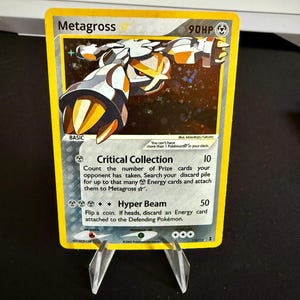 Carte proxy Holo faite main Pokémon GX vstvmax Metalosse Gold Star Proxy Orica