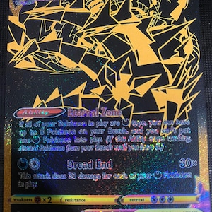 Pikachu mega X GX EX M MEGA Pokemon Orica Custom Card Shadow vMax  GigantaMax Dynamax Tag Team V Charizard