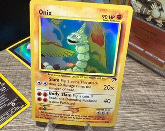 basic onix pokemon card Onix [Fighting] • Pokemon Card – Mikes Game Shop main image 0