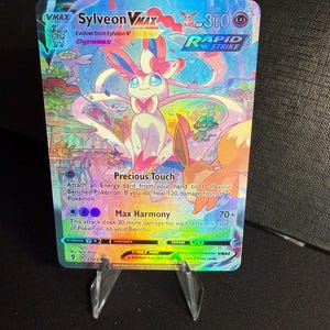 Sylveon V vmax vstar alternatieve kunst geheim evoluerende luchten SWSH07