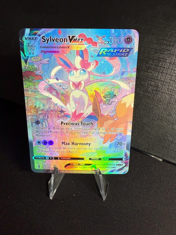 Sylveon V Vmax Vstar Alternative Art Secret Evolving Skies SWSH07 - Etsy