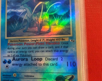 Suicune EX 010/034 Classic Collection | Holo Promo | Near Mint Legendary Pokmon  Card - Etsy