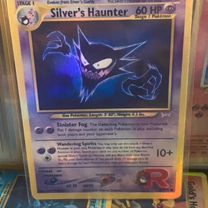Cartão proxy Holo artesanal do renascimento dos Heróis do Ginásio de Silver