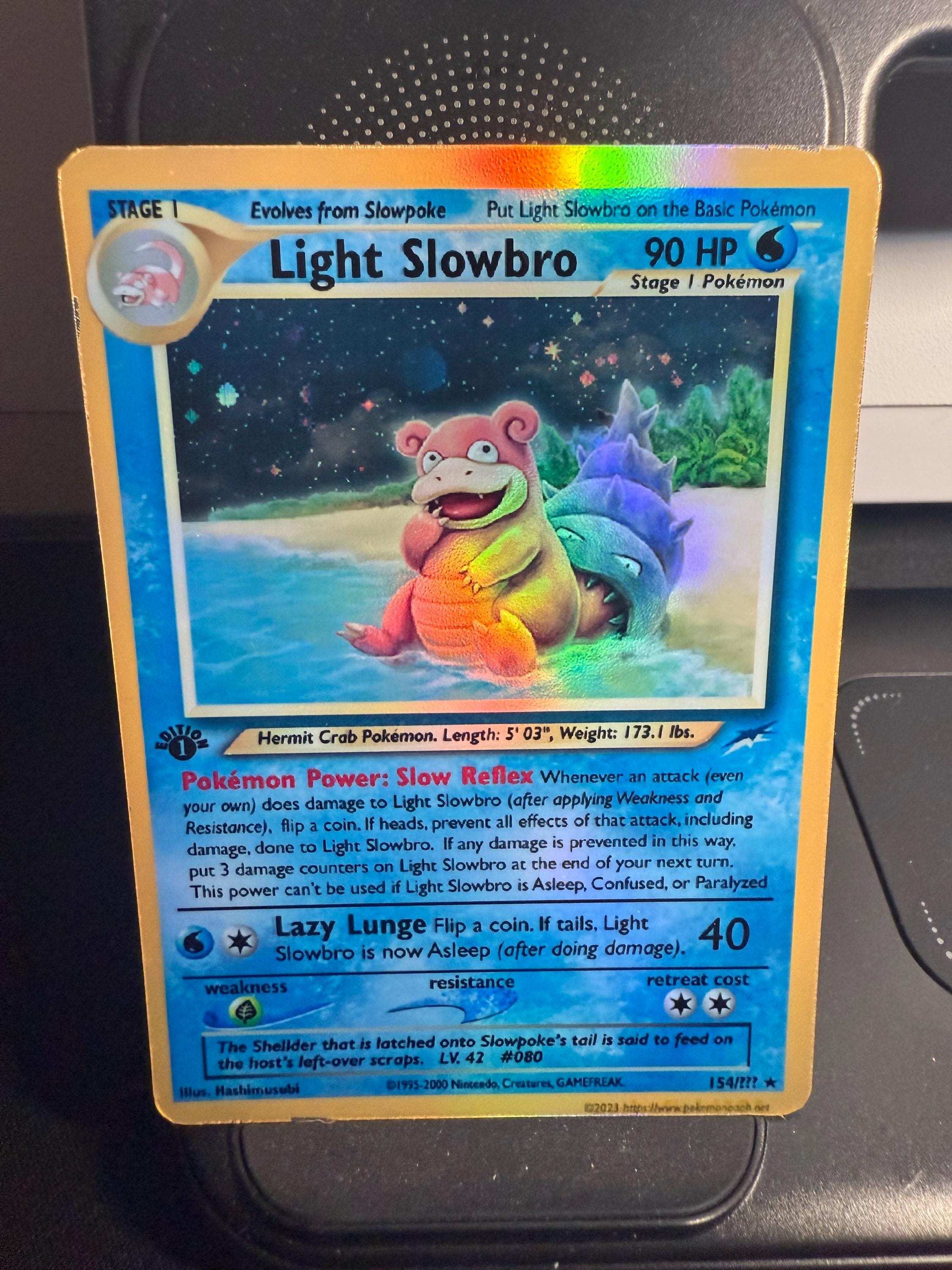 Slowbro Card - Etsy Denmark