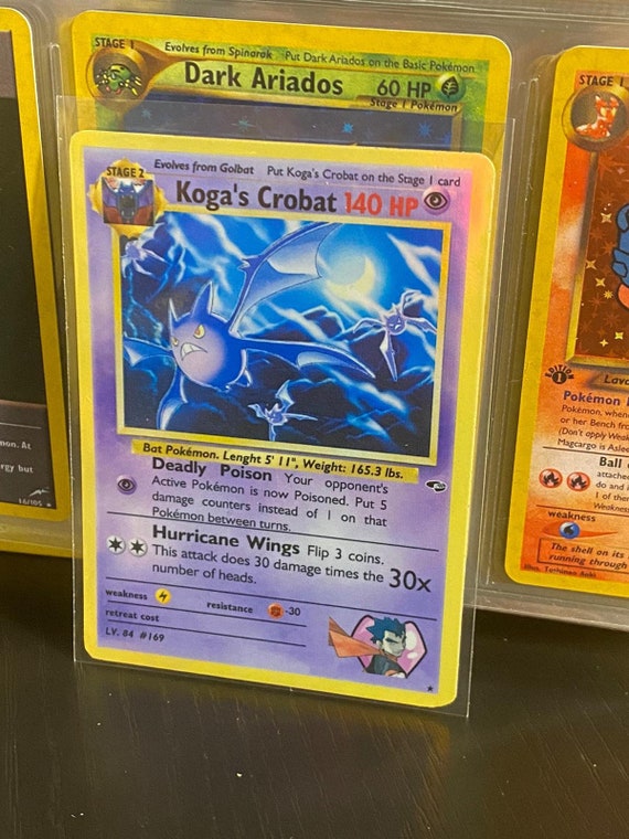 crobat pokemon card Amazon.com: Pokemon Crobat Vmax & V - Shining Fates - Ultra Rare Trading  Card Lot main image 1