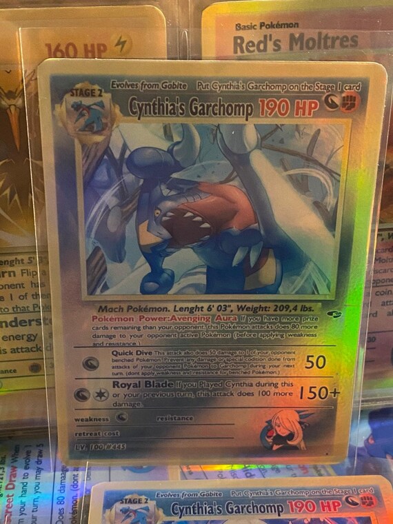 pokemon cynthia garchomp card Pokemon Graded: JP Cynthia's Garchomp ex CGC 10 – Double Infinity Gaming main image 0