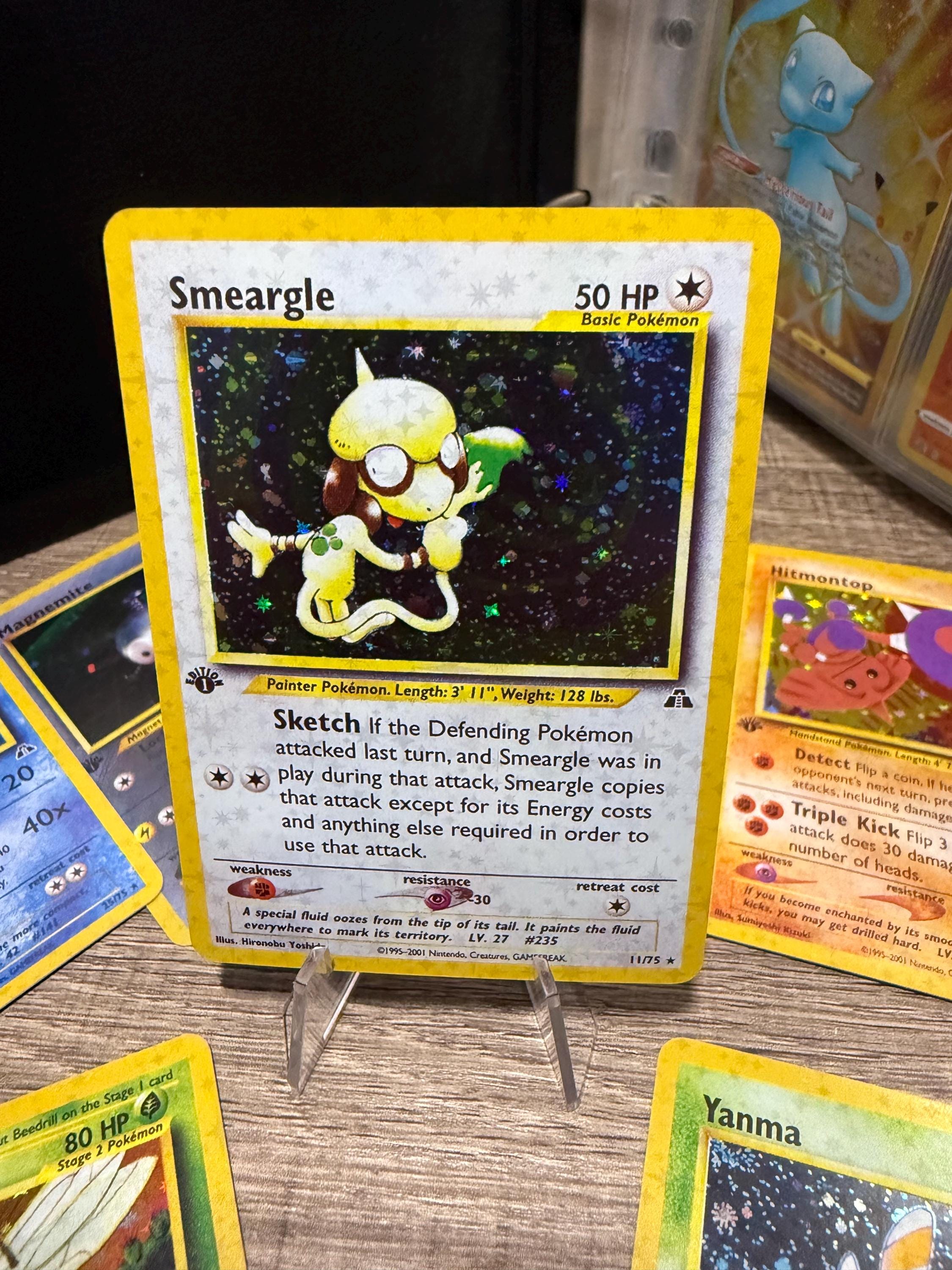 smeargle pokemon card holographic Smeargle S11a 054/068 Poke ball Reverse Holo main image 1