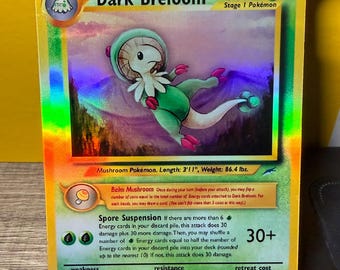 Dark Breloom Revival Handmade Holo Proxy Card - Etsy New Zealand