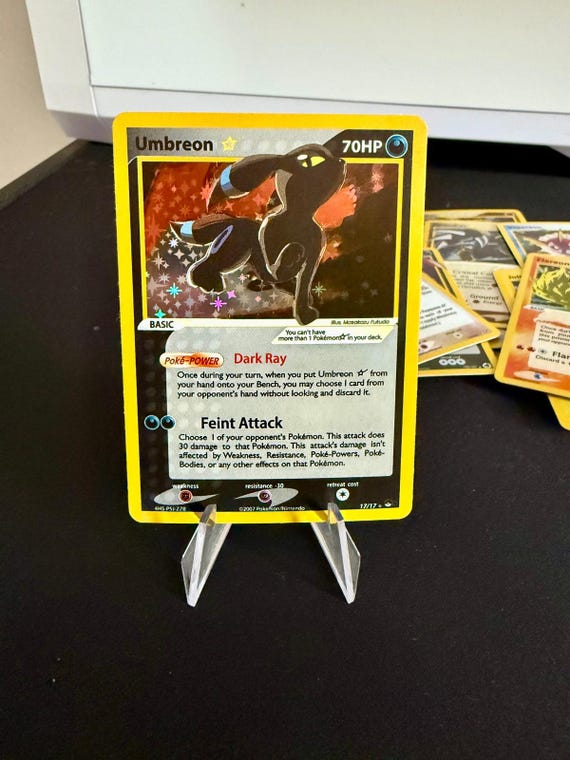 Umbreon gold star proxy orica Pokmon gx vstar vmax Handmade Holo Proxy Card Umbreon gold star proxy orica Pokmon gx vstar vmax Handmade Holo Proxy Card