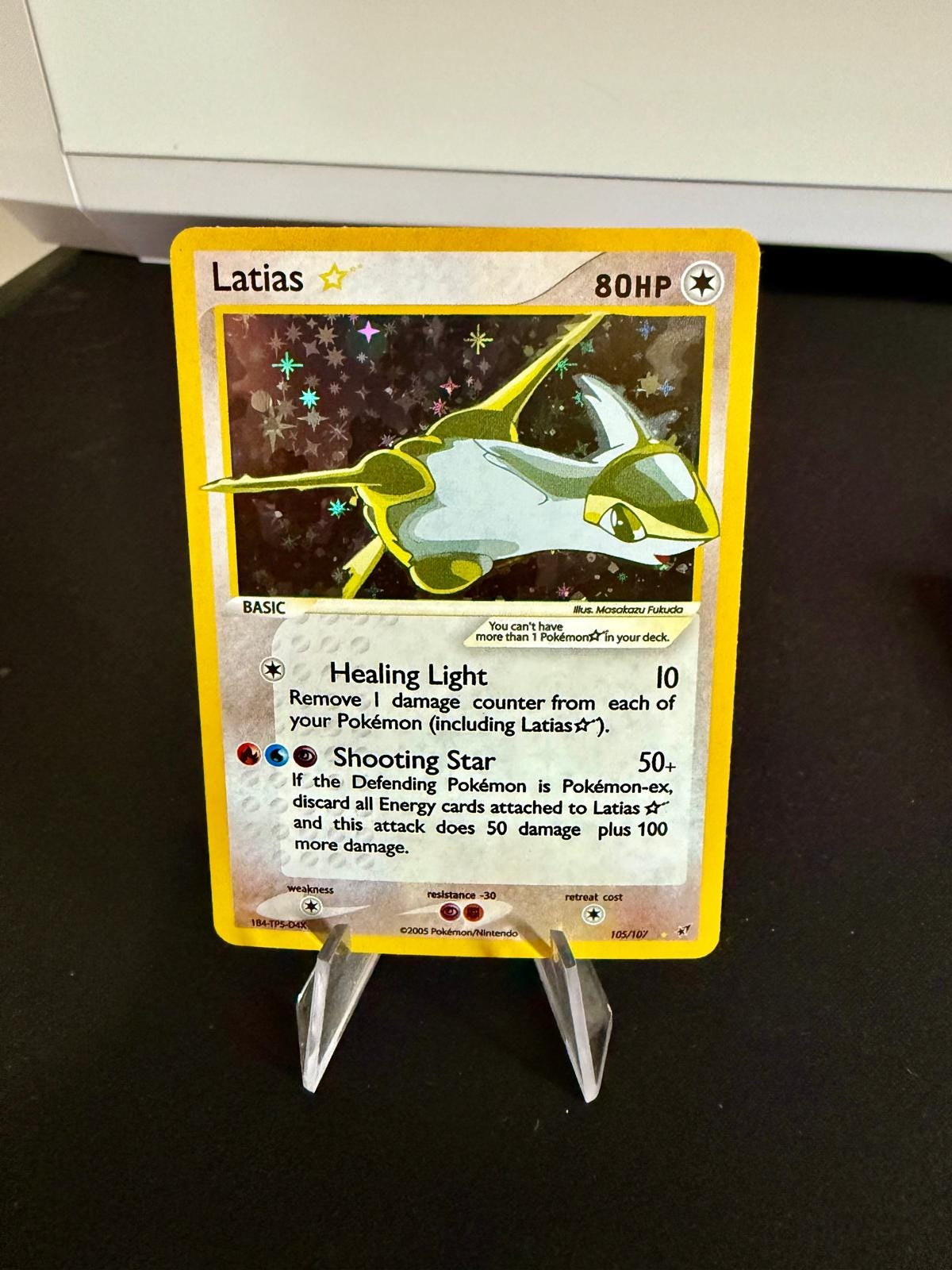 latias shiny pokemon card 005/020 PSA Graded Dragon Selection JapanPopMart Japan Pop Mart Weakness Dragon 2 Retreat Cost Latios Shiny Fantastical Parade