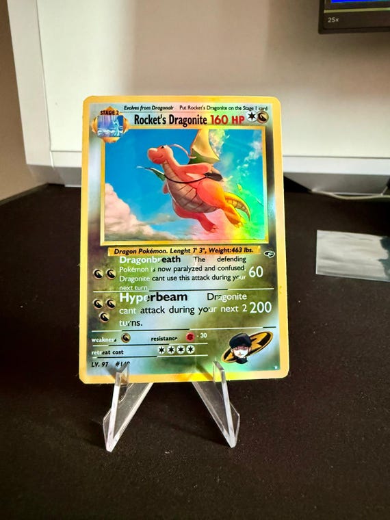 stage 2 dragonite pokemon card Charizard EX 234 091 Case | Paldean Fates