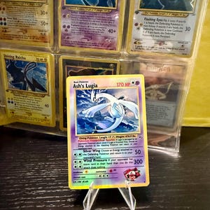 Ashs Lugia Gym Heroes Revival Handgemachte Holo-Proxy-Karte