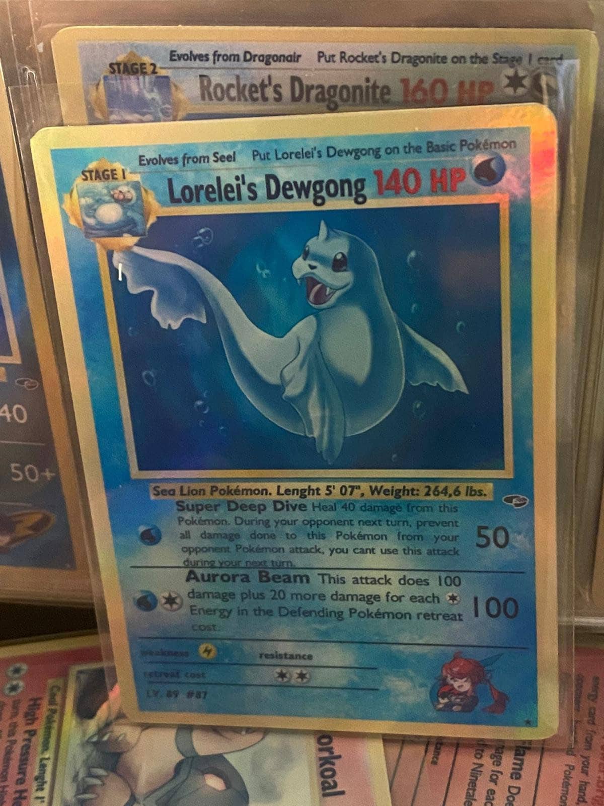 Lorelei's Dewgong Gym Heroes Revival Handmade Holo Proxy Card - Etsy Lorelei's Dewgong Gym Heroes Revival Handmade Holo Proxy Card - Etsy