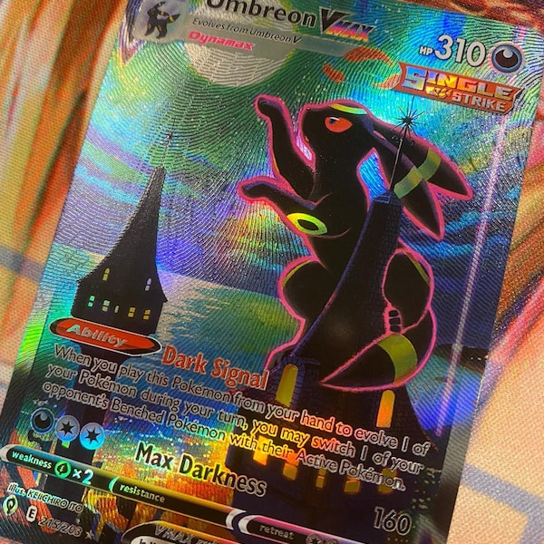 Umbreon VMAX Evolving Skies 215 High Quality Proxy