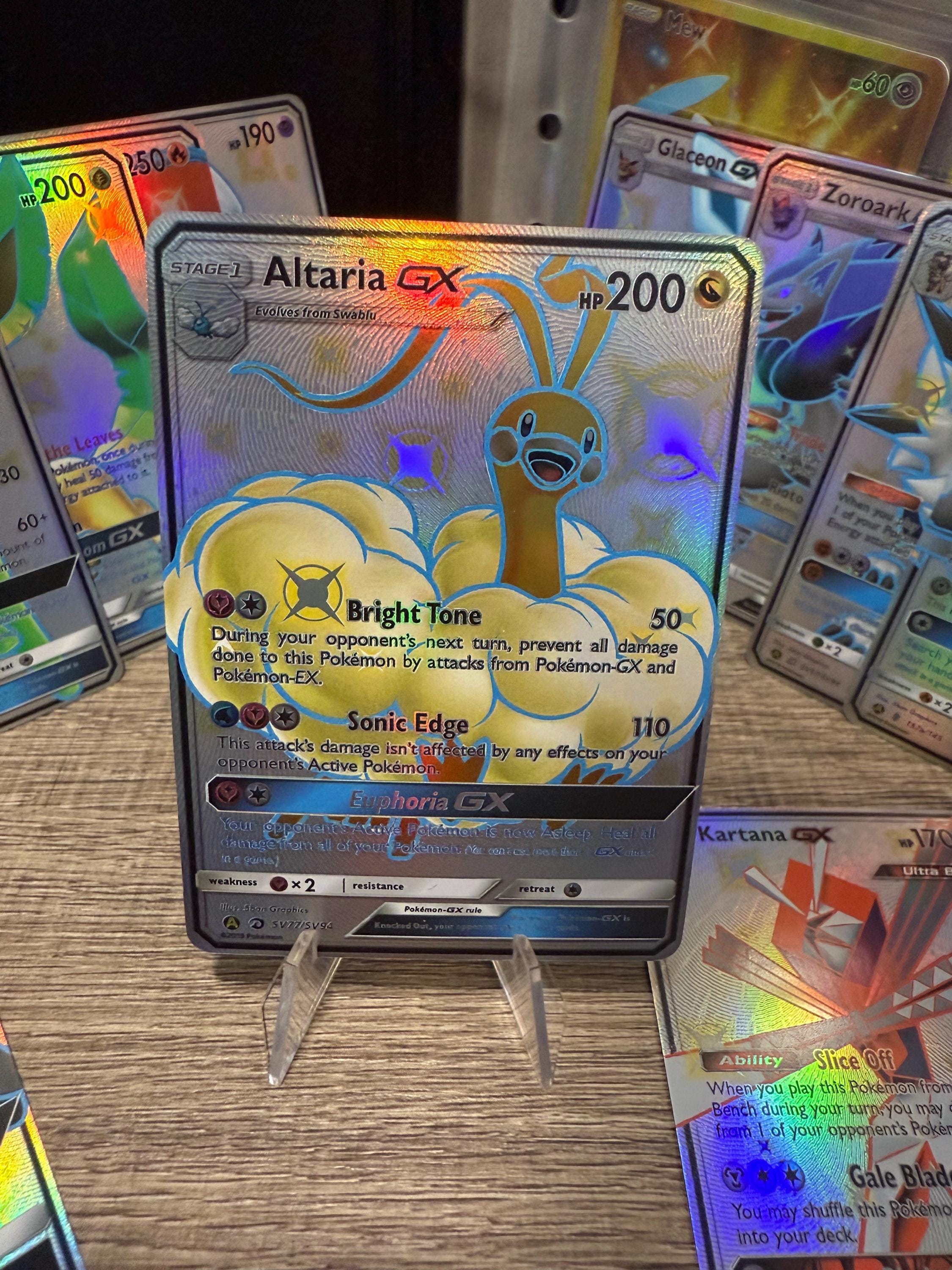 altaria pokemon card full art Amazon.com: Pokemon - Altaria ex 232/182 - Paradox Rift - Full Art - Ultra  Rare main image 1