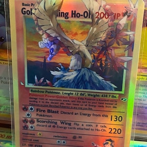 HO-OH Eternal Flame Form Pokemon Card -  Finland
