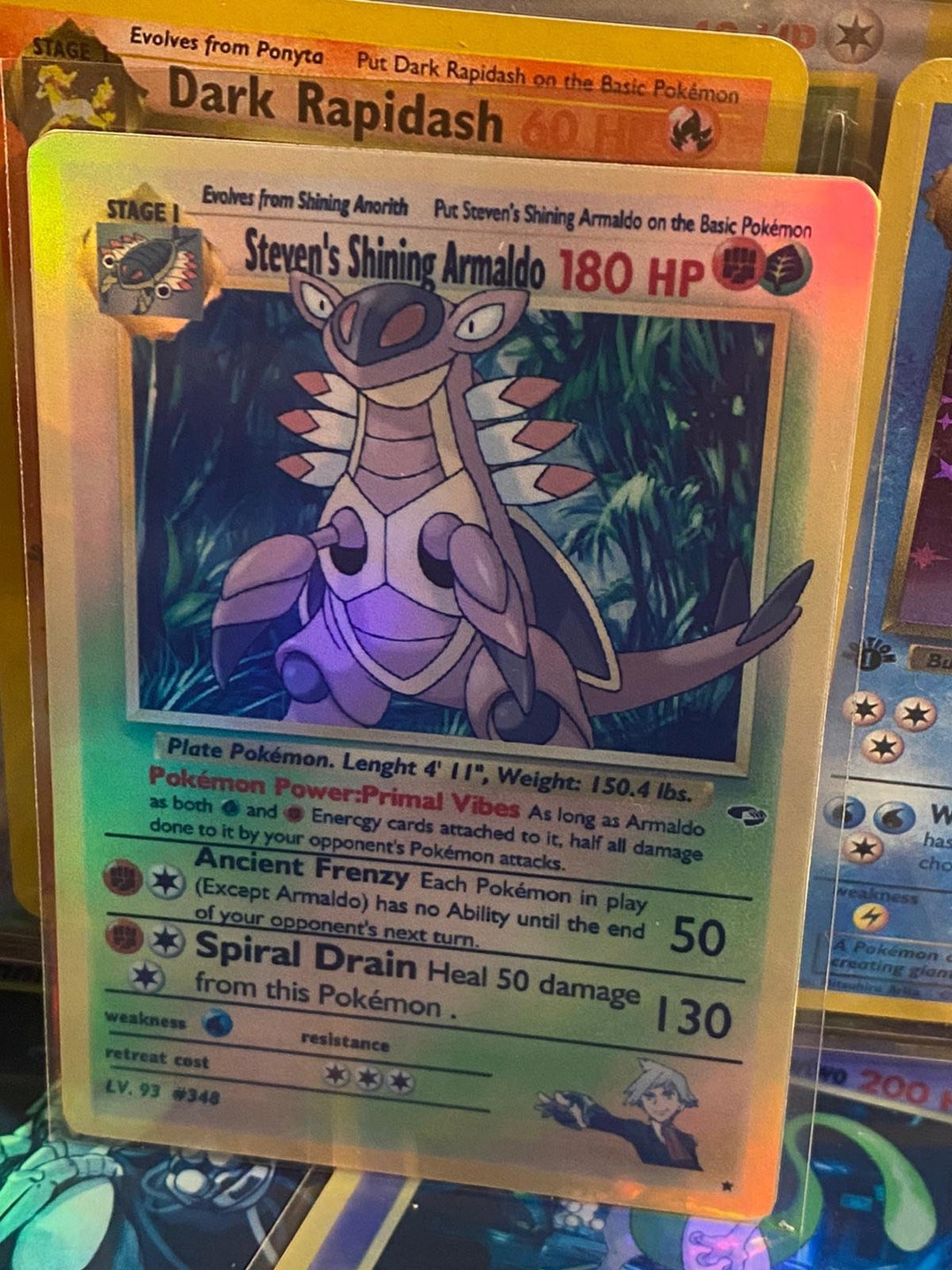 armaldo ex pokemon card 058/086 1st Edition MINT 2005 Japanese s854 ex has been Knocked Out pokemon armaldo card Pokémon Database