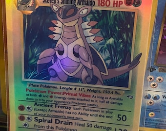 armaldo pokemon card value Ex [Holo] #16 Prices | POP Series 1 Fighting Rarity Steven's Shining Armaldo Gym Heroes