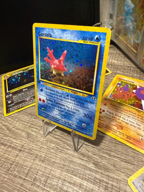Corsola Southern Islands Pokémon Gx Vstar Vmax Handmade Holo Proxy