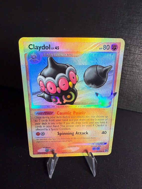 Claydol orica Pokmon gx vstar vmax Handmade Holo Proxy Card