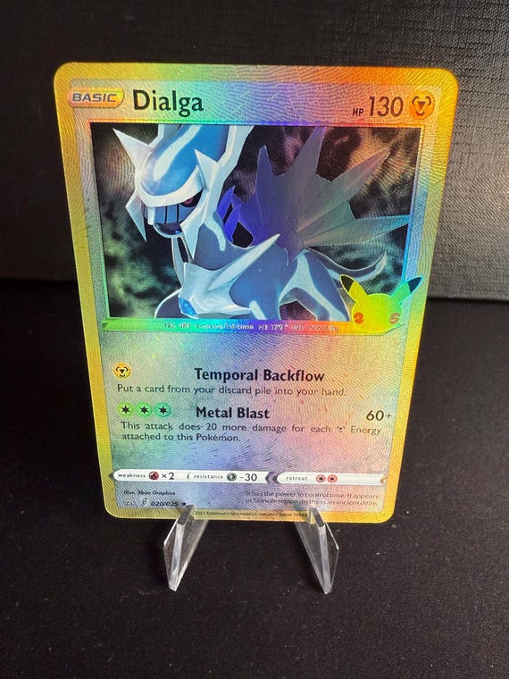 Dialga Orica Pokmon Gx Vstar Vmax Handmade Holo Proxy Card - Etsy
