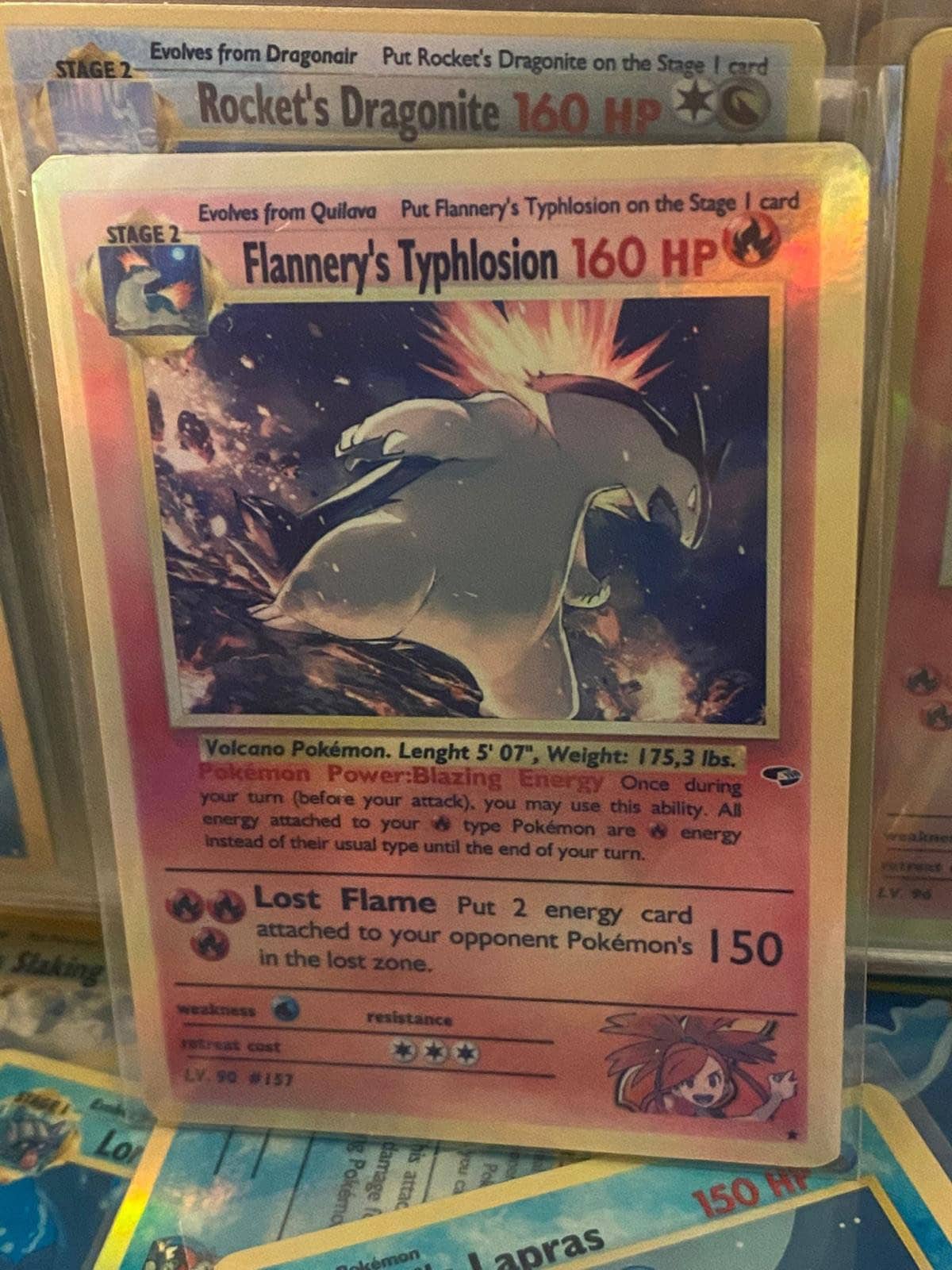 flannery pokemon card Flannery (Secret) - SWSH06: Chilling Reign [SECRET RARE]