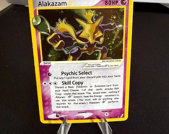 Alakazam Gold Star Proxy Orica Pokémon Gx Vstar Vmax Handmade Holo