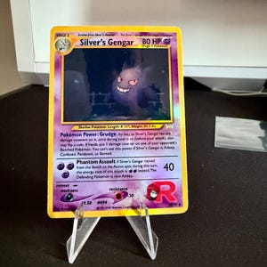 Cartão de proxy Holo feito à mão do renascimento dos heróis do ginásio de Silver