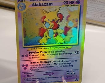 Alakazam Handmade Holo Proxy Card