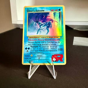 Silver's Suicune Gym Heroes Revival Handgemachte Holo-Proxy-Karte