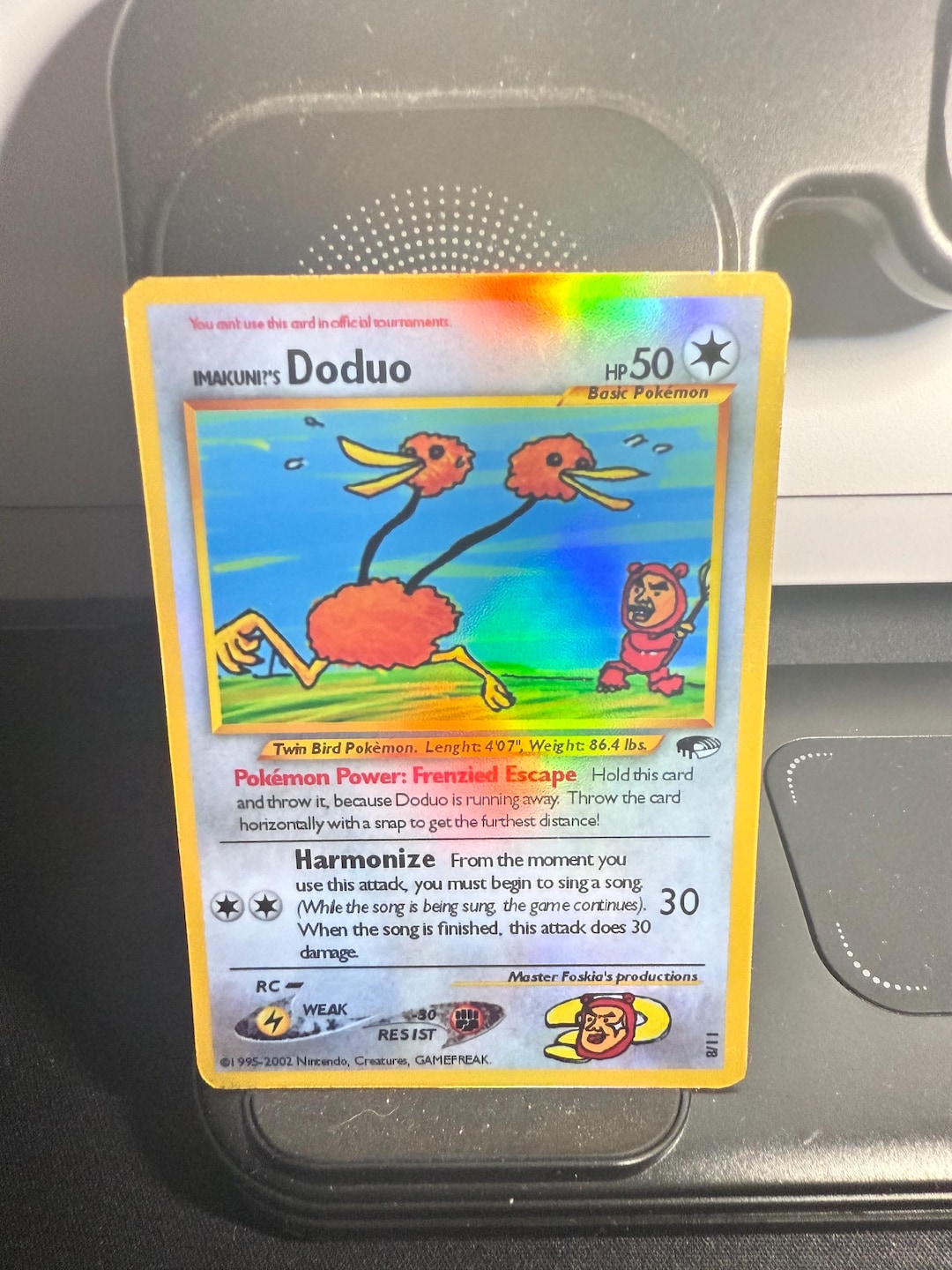 rare doduo pokemon card Dodrio 085/165 - 151 This attack does 10 damage times the number of heads. The Strangest SECRET RARE Pokemon