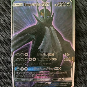 Empoleon GX EX M MEGA Pokemon Orica Custom Card Shadow vMax GigantaMax Dynamax Tag Team V Charizard