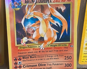 M リザードン X GX ポケモンカード - Etsy 日本