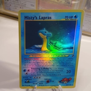Mistys Lapras Gym Heroes Revival Handgemachte Holo-Proxy-Karte