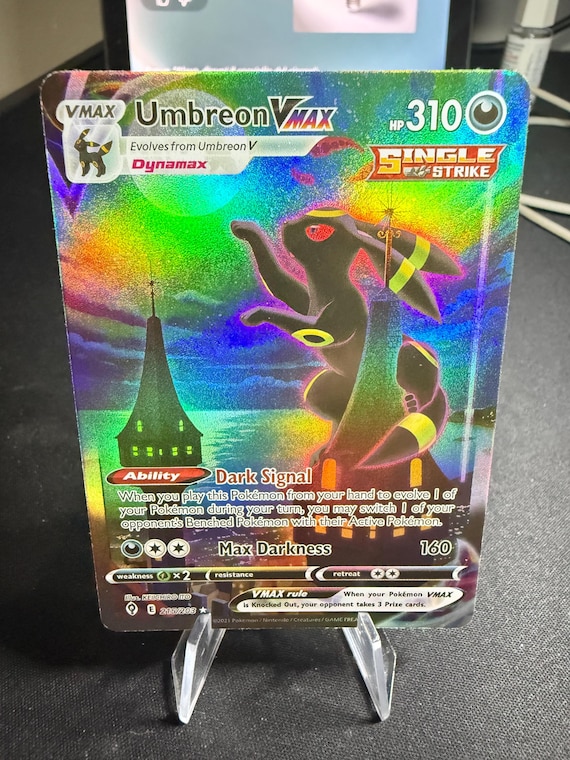 Umbreon VMAX Evolving Skies 215 High Quality Proxy - Etsy