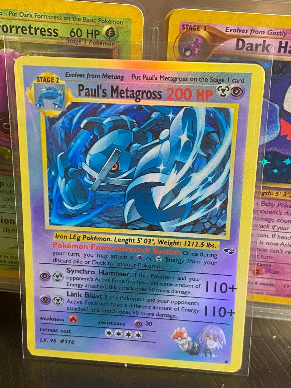 Metagross Ex - Etsy Denmark