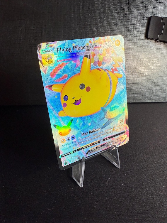 Flying Pikachu V Orica Pokmon Gx Vstar Vmax Handmade Holo Proxy Card - Etsy Flying Pikachu V Orica Pokmon Gx Vstar Vmax Handmade Holo Proxy Card - Etsy