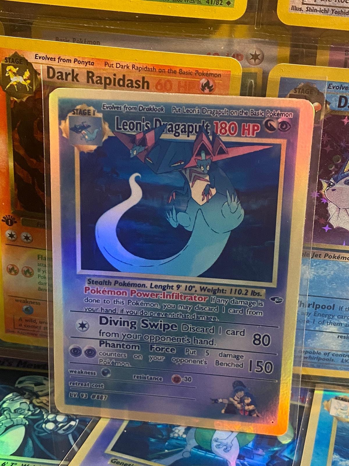 Loreleis Articuno Gym Heroes Revival Handmade Holo Proxy Card 