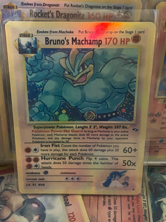 machamp stage 2 pokemon card value Amazon.com: Machamp 068/165 - Machop & Machoke - Pokemon 151 - Evolution 3  Card Set main image 1