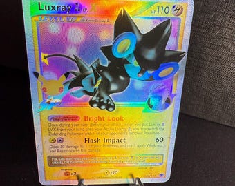 Luxray Orica Pokmon Gx Vstar Vmax Handmade Holo Proxy Card - Etsy Luxray Orica Pokmon Gx Vstar Vmax Handmade Holo Proxy Card - Etsy