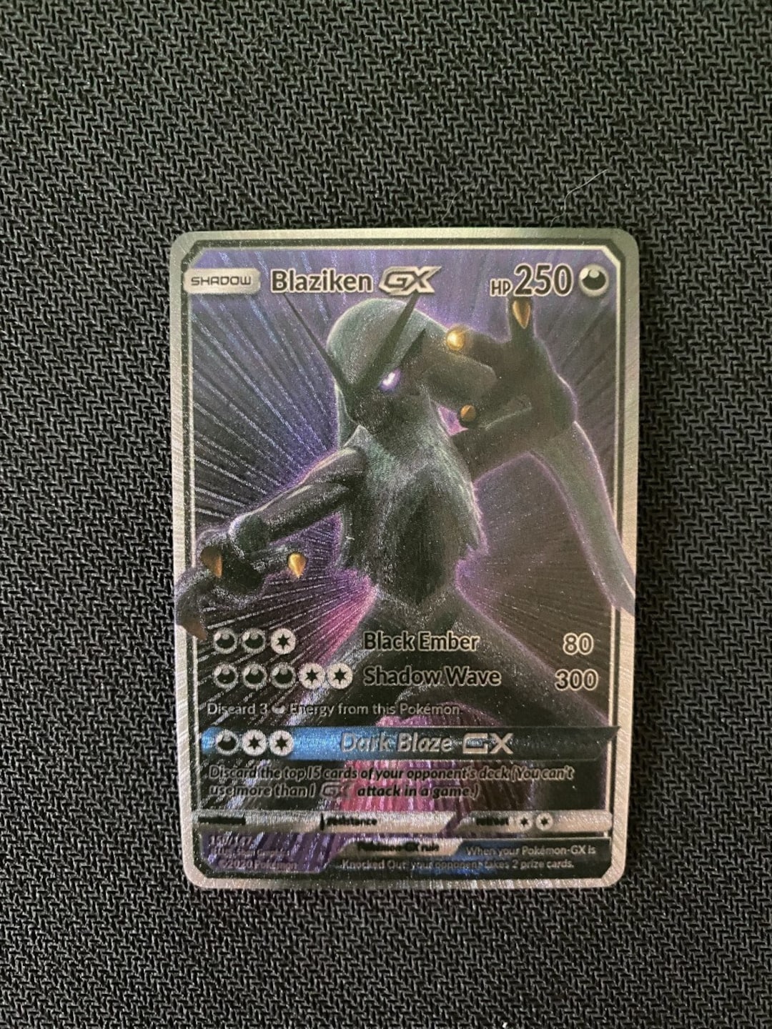 Blaziken GX EX M MEGA Pokemon Orica Custom Card Shadow Vmax
