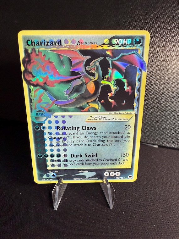 charizard pokemon card delta species (Delta Species) Crystal Guardians Type Charizard delta species Vmax GX