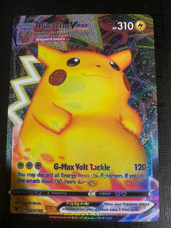 Pikachu Vstar sword shield GX EX M MEGA Pokemon Orica Custom Card Shadow vMax Gigantamax Dynamax Tag Team V Charizard