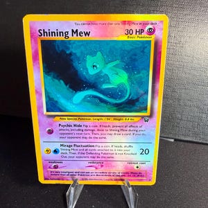 Shining Mew Gym Heroes Revival handgemachte Holo-Ersatzkarte