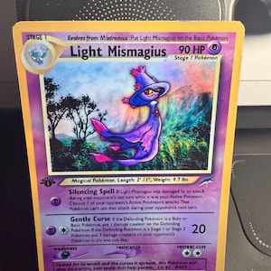 pokémon card types rarity Mismagius 7/100 - Stormfront - Holo