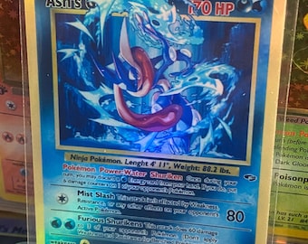 サトシゲッコウガGXポケモンカード - Etsy 日本