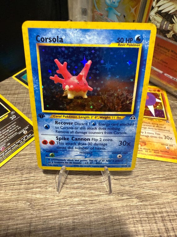 Corsola Southern Islands Pokmon Gx Vstar Vmax Handmade Holo Proxy Card - Etsy Corsola Southern Islands Pokmon Gx Vstar Vmax Handmade Holo Proxy Card - Etsy