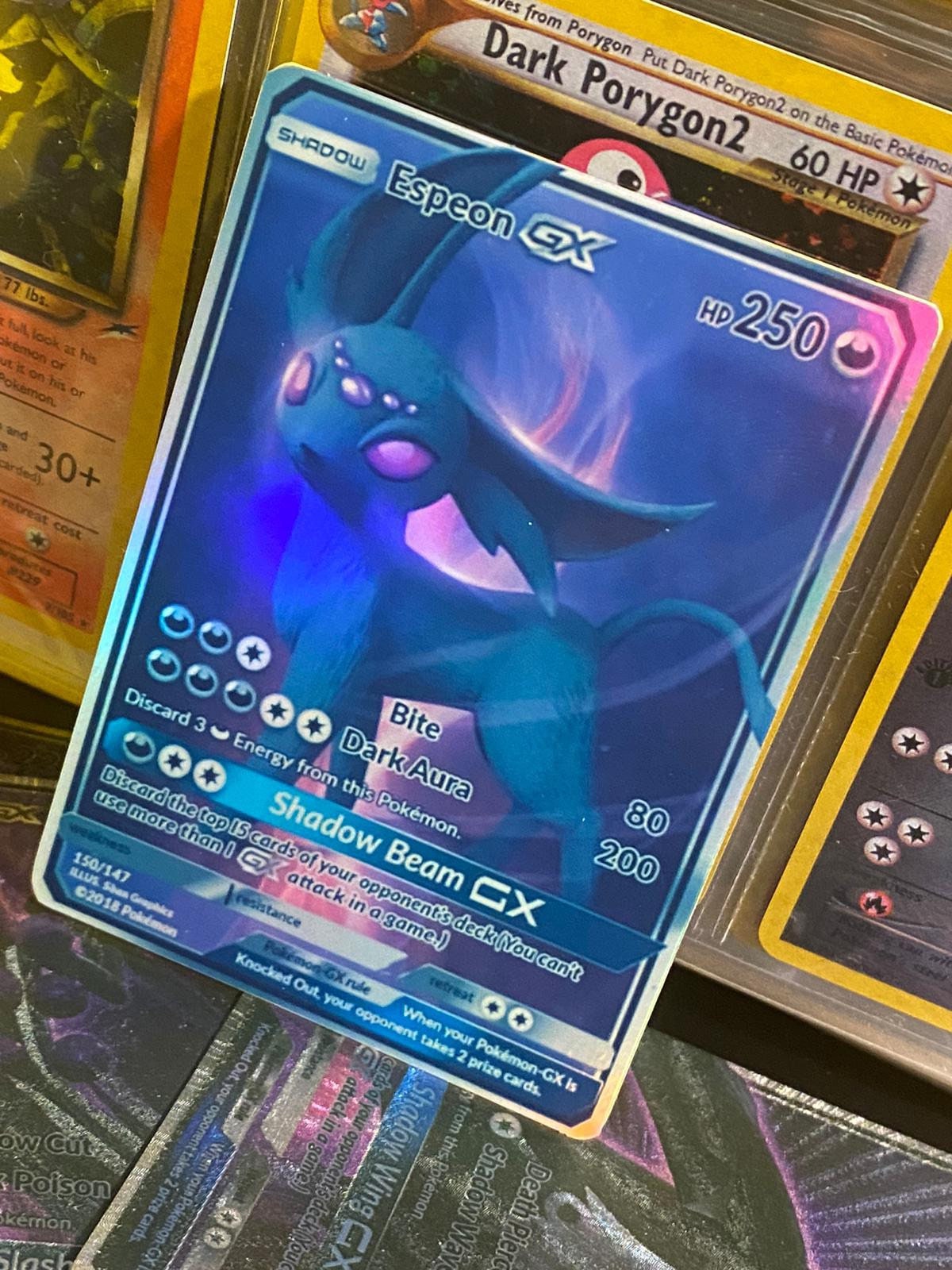 Espeon V, Céus em Evolução, Banco de Dados de Cards do Estampas  Ilustradas